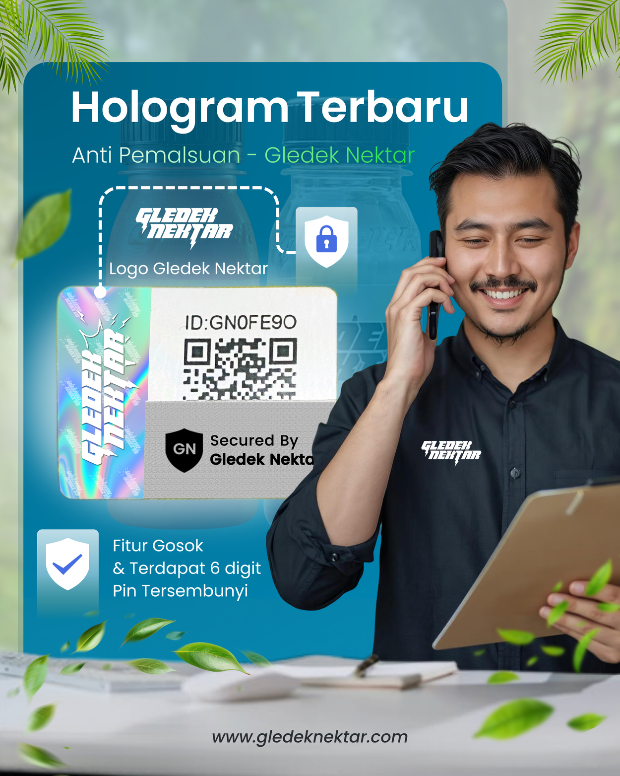 Produk Gledek Nektar Asli