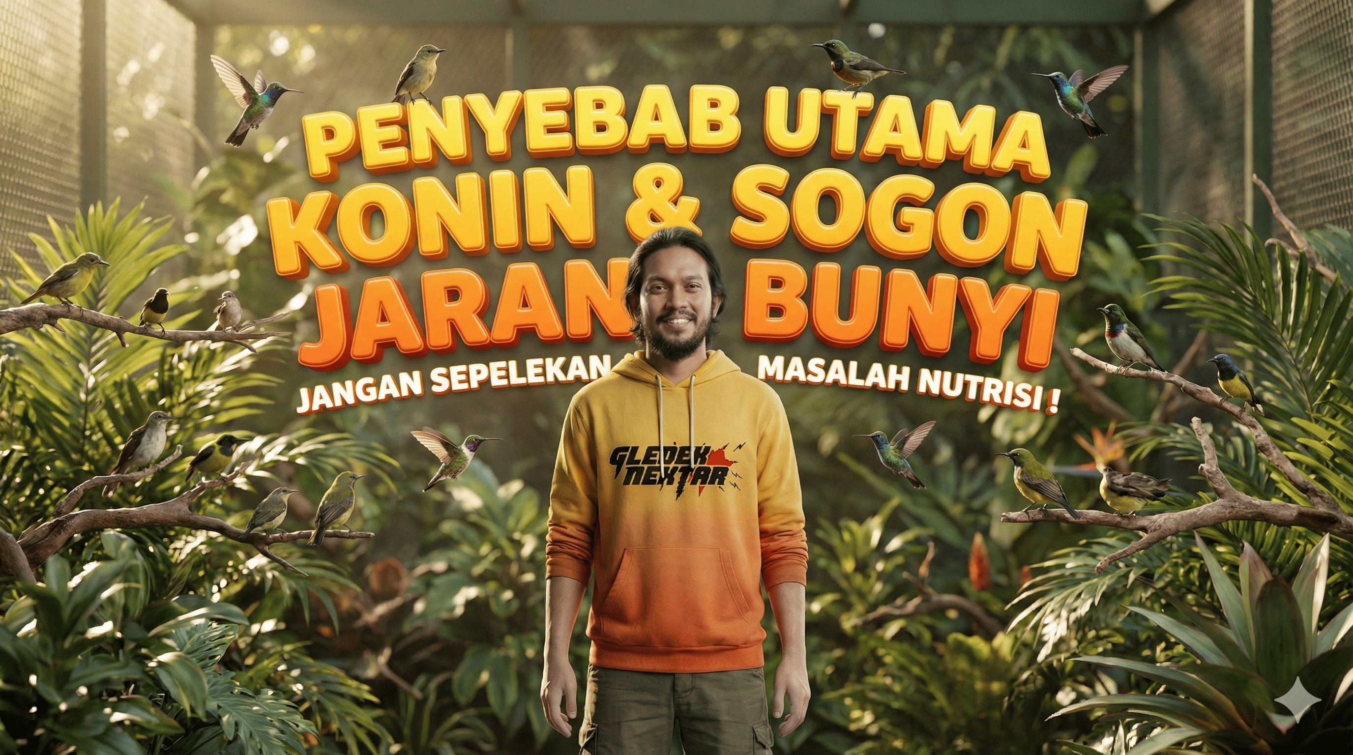 Penyebab Utama Konin & Sogon Jarang Bunyi : Jangan Sepelekan Masalah Nutrisi!