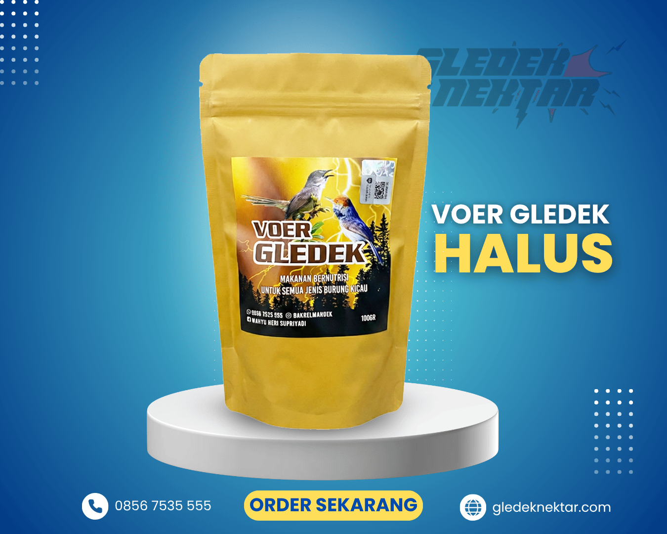 Gledek Nektar Voer Halus